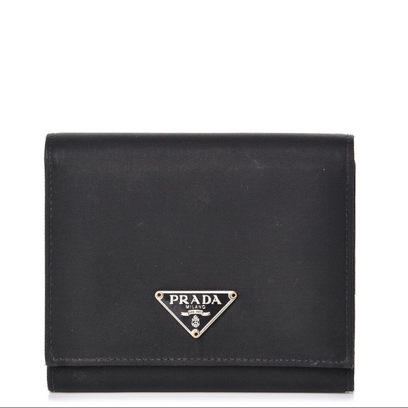 Prada Handbags - [prada] tessuto nylon wallet